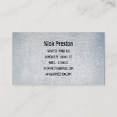 Coole Retro-Audiokassette| DJ Beruflich Visitenkarte (Rückseite)