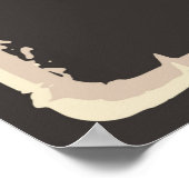 coole Retro-Backwaren Poster (Ecke)