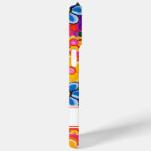 Coole Retro-Blumen-Personalisierung Case-Mate iPhone Hülle (Rückseite / Rechts)