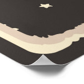 coole Retro Casino Liebhaber Poster (Ecke)