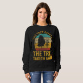 Coole Retro-Disk Golf Sport 1 Sweatshirt (Vorne ganz)