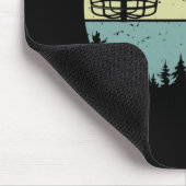 Coole Retro Disk Golf Sport Vintag Mousepad (Ecke)