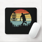 Coole Retro Disk Golf Sport Vintag Mousepad (Mit Mouse)