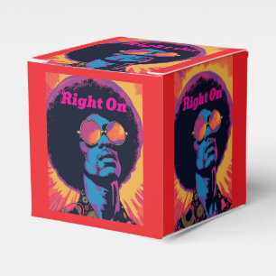 Coole/Retro Gefallen Box Geschenkschachtel