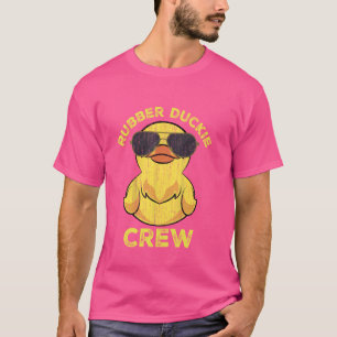 Coole Retro-Gelbe Gummikautschuk Crew Duckie mit S T-Shirt
