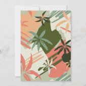 Coole Retro-Graduierungspartei Einladung (Rückseite)