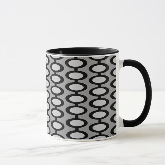 Coole Retro Kugel-Kaffee-Tasse Tasse (Rechts)
