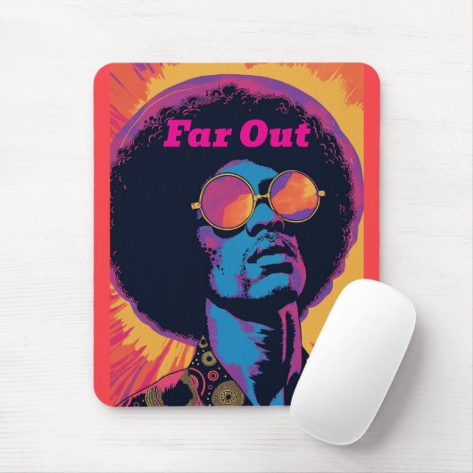 Coole/Retro-Mauspad Mousepad (Mit Mouse)