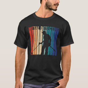 Coole Retro-Metalldetektor-Hobby Einzigartiger Met T-Shirt