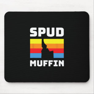 Coole Retro-Reise Idaho-Urlaub Kartoffeln Spud Muf Mousepad
