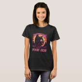 Coole Retro Sonnenbrille Pixie-Bob Cat T-Shirt (Vorne ganz)