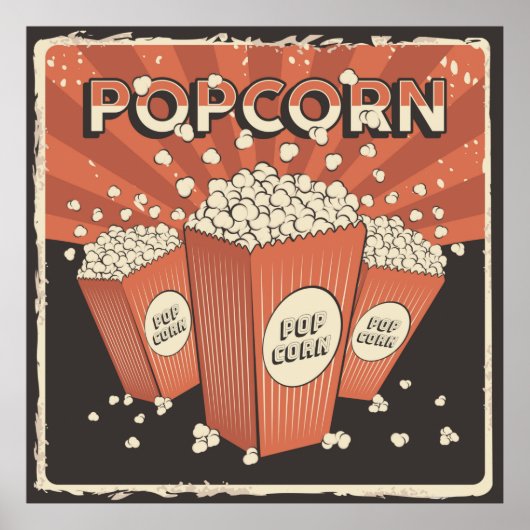 coole Retro-Zuhause-Theaterkunst Poster (Vorne)