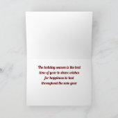 COOLE REZREATIONSKARTE FÜR FAHRZEUGE FEIERTAGSKARTE (Innenseite)