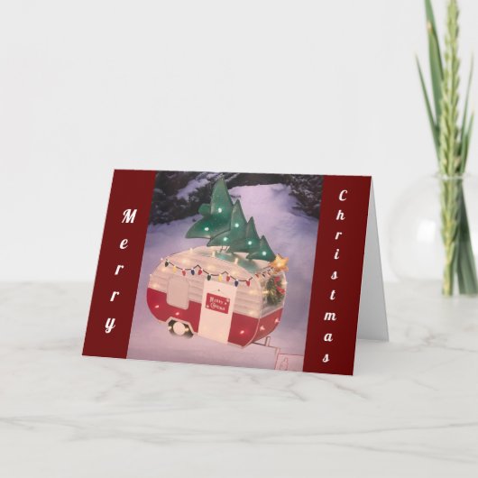 COOLE REZREATIONSKARTE FÜR FAHRZEUGE FEIERTAGSKARTE (Vorderseite)