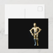 Coole Roboterspielzeugfotografie Feiertagspostkarte (Vorne/Hinten)