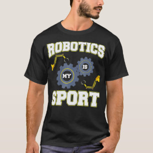 Coole Robotik ist meine Sport Men Roboter Engineer T-Shirt