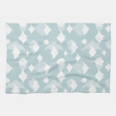 Coole Rochen Blaues Meer Geschirrtuch (Horizontal)