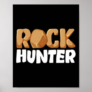 Coole Rock Hunter Kunst für Männer Frauen Rockhoun Poster