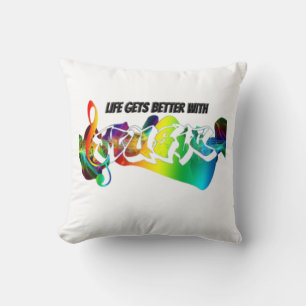 Coole Rockbestien Kissen