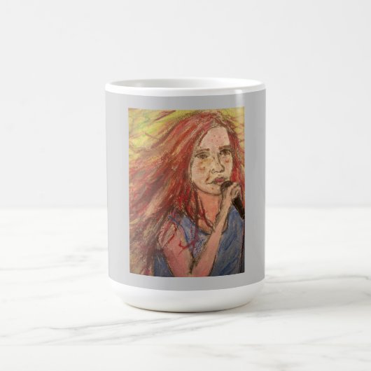 Coole Rocker-Girl Kaffeetasse (Mittel)
