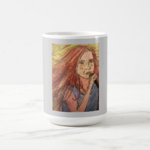 Coole Rocker-Girl Kaffeetasse
