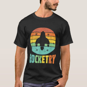 Coole Rocketschlägerei Vintag Rocket Science Rocke T-Shirt