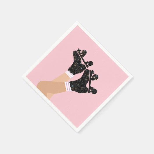 Coole Roller-Skate Derby Skater Gift Serviette (Ecke)