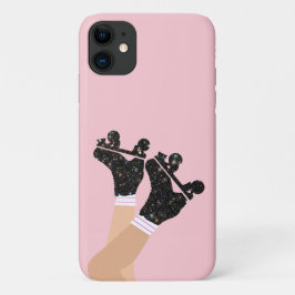 Coole Roller-Skate Derby Skater Pink Case-Mate iPhone Hülle