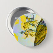 Coole römische Kunstelemente in trendiger Weise Button (Vorne & Hinten)