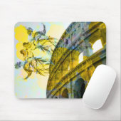 Coole römische Kunstelemente in trendiger Weise Mousepad (Mit Mouse)