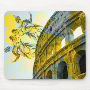 Coole römische Kunstelemente in trendiger Weise Mousepad