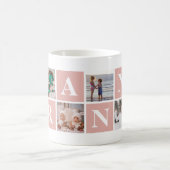 Coole Rosa FotoCollage Granny Tasse (Mittel)