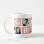 Coole Rosa FotoCollage Granny Tasse (Links)