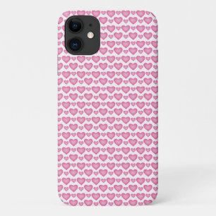 coole rosa Herzen trendy kleine rosa Herzen Case-Mate iPhone Hülle