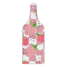 Coole rosa Kitchenette Erdbeeren Gestalt geprüft