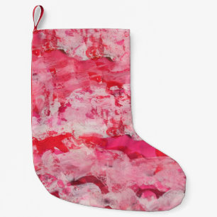 Coole rosa Textur, künstlerisch, unscharf, hell, b Kleiner Weihnachtsstrumpf