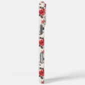 Coole Rose Anpassbare Name iPhone Case für Mamas (Rückseite / Rechts)