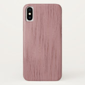 Coole Rose Goldfolie Streifen Muster Case-Mate iPhone Hülle (Rückseite)
