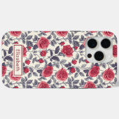 Coole Rose Name iPhone Case für den Telefonschutz (Rückseite (Horizontal))