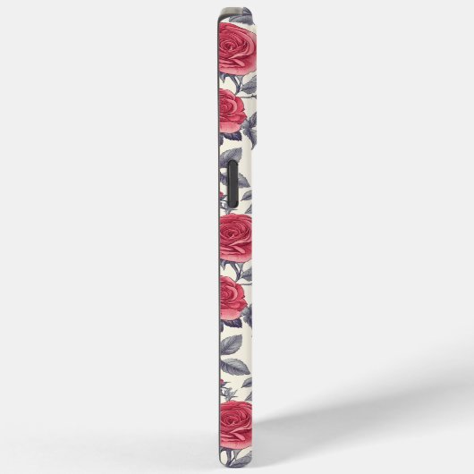 Coole Rose Name iPhone Case für den Telefonschutz (Rückseite / Rechts)