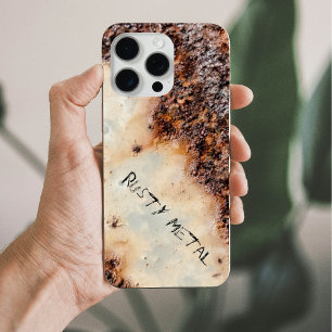 Coole rostige Metallstruktur Individuelle Name Case-Mate iPhone Hülle