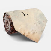 Coole rostige Metallstruktur Individuelle Name Krawatte (Gerollt)