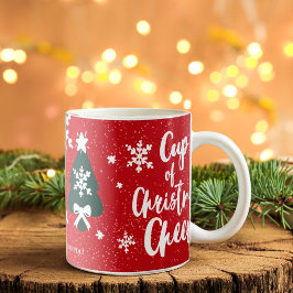 Coole Rot-Grün-Nana-Jubiläumsschrift je Foto Kaffeetasse