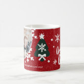 Coole Rot-Grün-Nana-Jubiläumsschrift je Foto Kaffeetasse (Mittel)