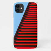 COOLE Rot- und Blaumuster Case-Mate iPhone Hülle (Rückseite)