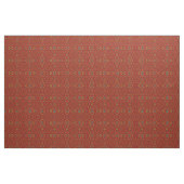 Coole rote moderne, florale Ethnic-Tribal Print Stoff (Fat Quarter (45,7 x 55,9 cm))