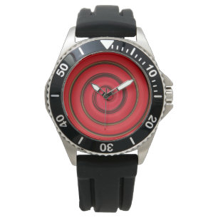 Coole Rotwunde Armbanduhr