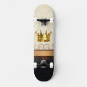 Coole Royal Crown Skateboard. Skateboard (Vorderseite)