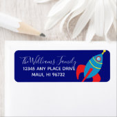 Coole Rücksendeadresse für Raketenschiff (Insitu)