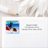 Coole Rücksendeadresse von Summer Labradors (Insitu)